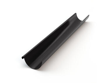 Zdjęcie: Rynna dachowa 125 mm - 4 m StalGam czarny GAMRAT