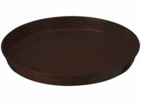 Podstawka doniczkowa drewnopodobna 22 cm brąz GARDEN LIFE