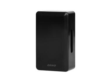 Zdjęcie: Dzwonek elektromechaniczny Brevis Mini AC dwutonowy czarny ORNO