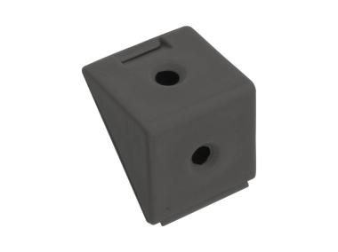 Zdjęcie: Złącze kątowe pojedyncze antracyt 12 sztuk METRO