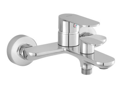 Zdjęcie: Bateria Talassa wannowa naścienna chrom FERRO