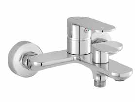 Bateria Talassa wannowa naścienna chrom FERRO