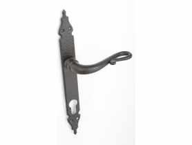 Klamka Sezam na szyldzie długim wkładka 90 mm - KKS 915A KUCHINOX