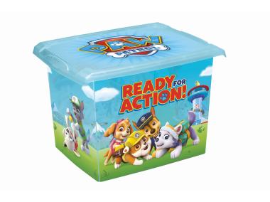 Zdjęcie: Pojemnik Deco-box filip 20,5 L paw patrol zmrożony niebieski transparentny KEEEPER