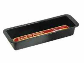 Blacha czarna tłoczona 35x11x6 cm Non-Stick do pieczenia MONDEX