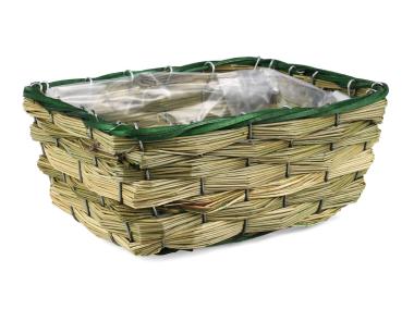 Zdjęcie: Osłonka doniczkowa GW190895.M prostokątna TIN TOURS