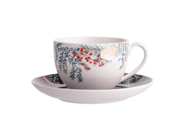 Zdjęcie: Filiżanka Wonderland 200 ml ze spodkiem 15 cm ALTOMDESIGN