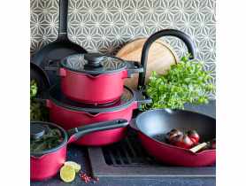 Garnek aluminiowy z pokrywką Noel 28 cm 6,8 L AMBITION