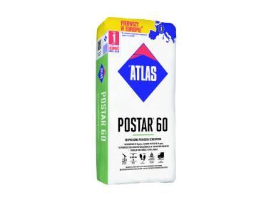 Zdjęcie: Posadzka cementowa Postar 60 - 25 kg ATLAS