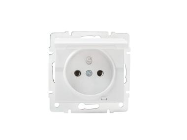 Zdjęcie: Gniazdo zasilające francuskie IP44 Logi 02-1561-102 MOWION