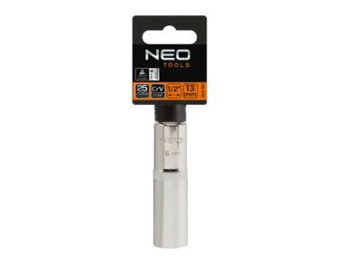 Zdjęcie: Nasadka dwunastokątna długa 1/2", 10 mm NEO
