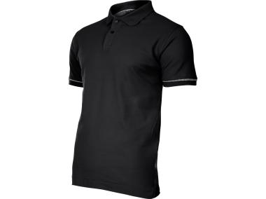 Zdjęcie: Koszulka Polo, 220g/m2, czarna, 3XL, CE, LAHTI PRO