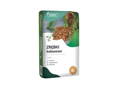 Zdjęcie: Zrębka kokosowa 5 L, 12-24 mm SOBEX