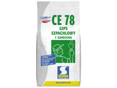 Zdjęcie: Gips szpachlowy Ce 78 - 5 kg SEMIN