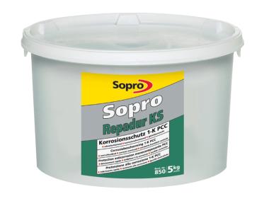 Zdjęcie: Zaprawa cementowa antykorozyjna PCC Repadur KS 5 kg SOPRO