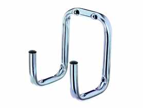 Hak ścienny wygięty podwójny 115x80x90 mm ALBERTS