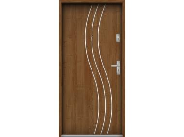 Zdjęcie: Drzwi wejściowe do mieszkań Bastion R-60 Olcha 80 cm lewe OSP KR CENTER