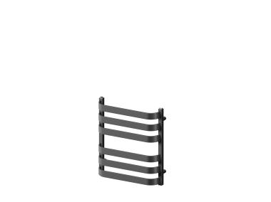 Zdjęcie: Grzejnik łazienkowy Kuba 1 530x595 mm 296 W EN298 W czarny mat PSB