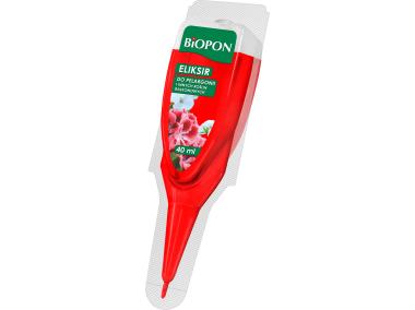 Zdjęcie: Eliksir do pelargoni i innych roślin balkonowych 40 ml BIOPON