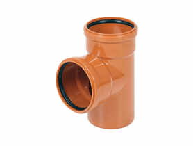 Trójnik kanalizacyjny 110x110x67 mm oranż TYCNER