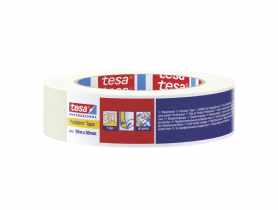 Taśma maskująca, malarska Professional do wnętrz, 50 m-30 mm, kremowa TESA