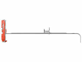 Kołek zaciskowy z hakiem okrągłym Duotec 10 mm RH K NV FISCHER