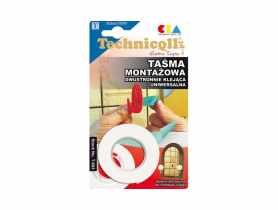 Taśma montażowa Dwustronna 1,5 m 19 mm T693 METRO