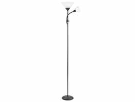 Lampa podłogowa Kama czarno-biała ADRILUX