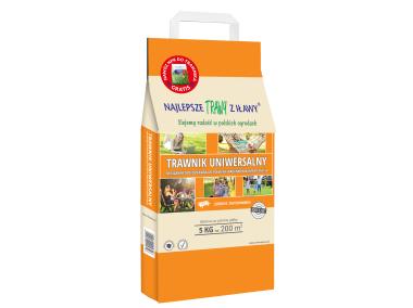 Zdjęcie: Nasiona traw uniwersalne 5 kg + nawóz do trawnika 4 kg NAJLEPSZE TRAWY Z IŁAWY