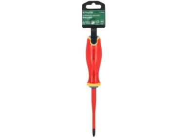Zdjęcie: Wkrętak elektrotechniczny płaski Phillips PH0x60 mm STALCO