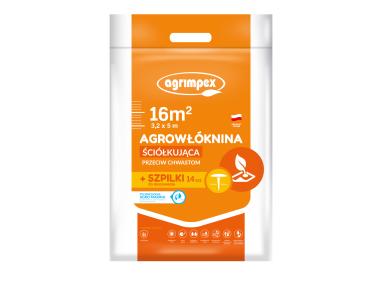 Zdjęcie: Agrowłóknina ściółkująca Agro-Marina 50 g czarna 3,2 x 5 m, 14 szpilek AGRIMPEX