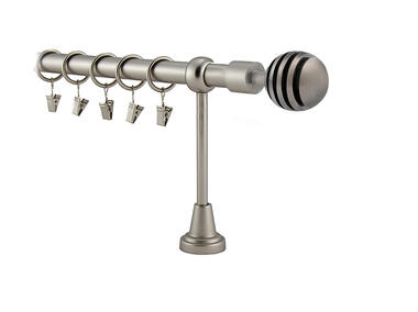 Zdjęcie: Karnisz pojedynczy Hefajstos Plus 16 mm - 160 cm modern satyna KARWEL