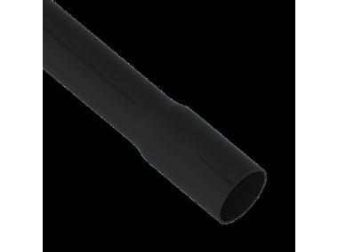 Zdjęcie: Rura kielichowana RLM 20 mm - 2 m czarna AKS Zielonka