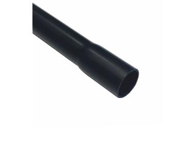 Zdjęcie: Rura kielichowana RLM 20 mm - 2 m czarna AKS Zielonka