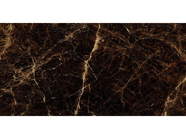 Zdjęcie: Gres szkliwiony Elite Brown Polished 60x120 cm Ceramika NETTO