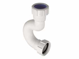 Syfon bidetowy jednokolanowy 1.1/4x32 mm bez spustu MCALPINE