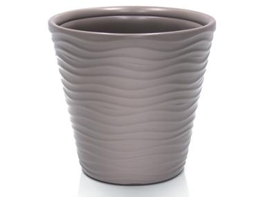 Zdjęcie: Doniczka Wave mocca 49 cm PROPERPLAST