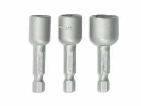 Zestaw nasadek magnetycznych 8, 10, 13x48 mm 1/4" 3 szt. DEDRA