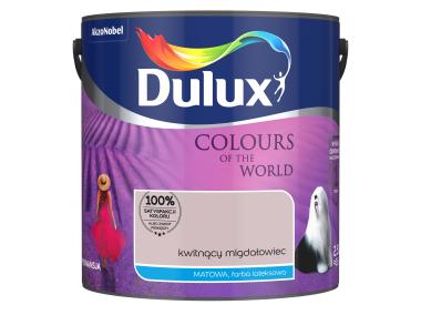 Zdjęcie: Farba do wnętrz Kolory Świata 2,5 L kwitnący migdałowiec DULUX