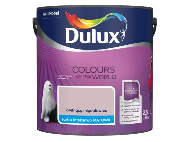 Zdjęcie: Farba do wnętrz Kolory Świata 2,5 L kwitnący migdałowiec DULUX