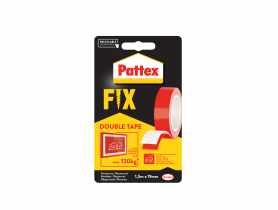 Taśma dwustronna, 1,5 m x 19 mm PATTEX FIX