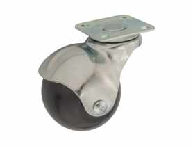 Kółko meblowe kulowe 50 mm, 45 kg, płyta obrotowa METRO