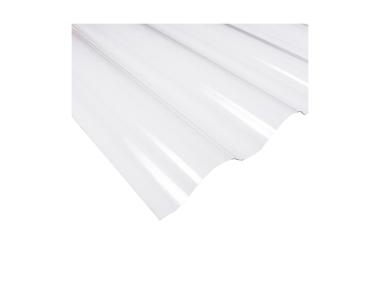 Zdjęcie: Płyta PC Sinus lity 76/18 mm - 3000x900 mm przezroczyta 2,7 m2 GUTTA