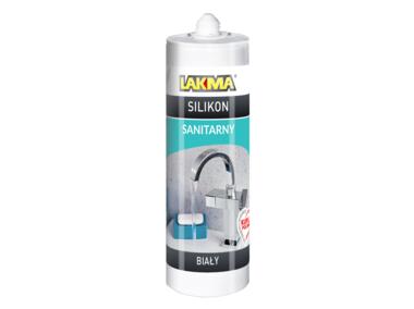 Zdjęcie: Silikon sanitarny 150 ml biały LAKMA