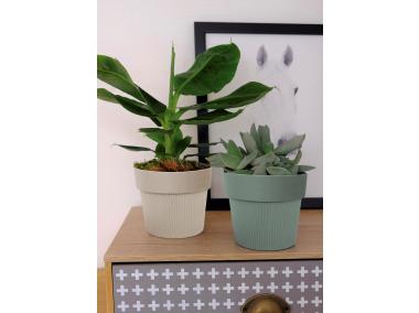 Zdjęcie: Donica Tula jumper 130 recycled, szarozielony LAMELA