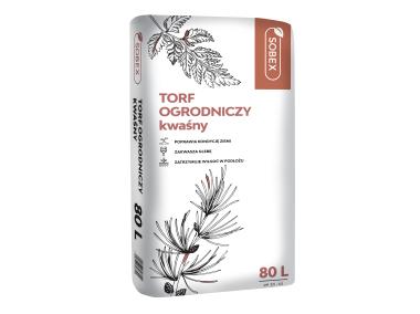 Zdjęcie: Torf ogrodniczy kwaśny mono 80 L SOBEX