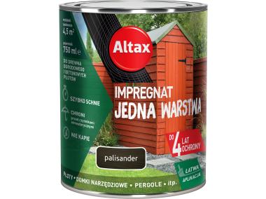 Zdjęcie: Impregnat Jedna warstwa 4 lata, palisander 0,75 L ALTAX