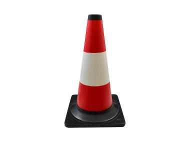 Zdjęcie: Pachołek drogowy biało-czerwony 40 cm METRO