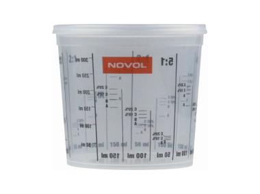 Zdjęcie: Kubek z miarką Ultra 385 ml Novol METRO