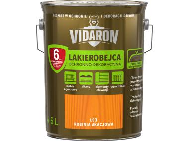 Zdjęcie: Lakierobejca robinia akacjowa L03 4,5L N VIDARON